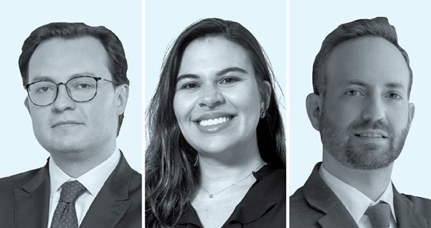 De izquierda a derecha: Juan Sebastián Arias, Bianca Mareque y Josemaría Férez Gil. / Crédito de las imágenes: las firmas mencionadas.