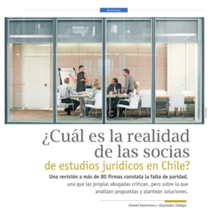 ¿Cuál es la realidad de las socias de estudios jurídicos en Chile?